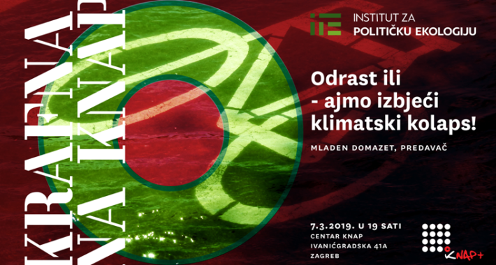 Krafna na KNAP: Odrast ili - ajmo izbjeći klimatski kolaps!