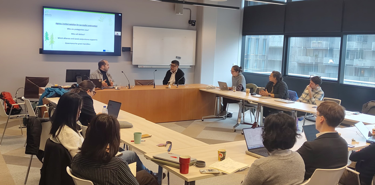 "Upside Down" of Green Transition