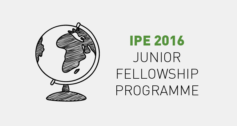 IPE 2016 Junior Fellowship Programme